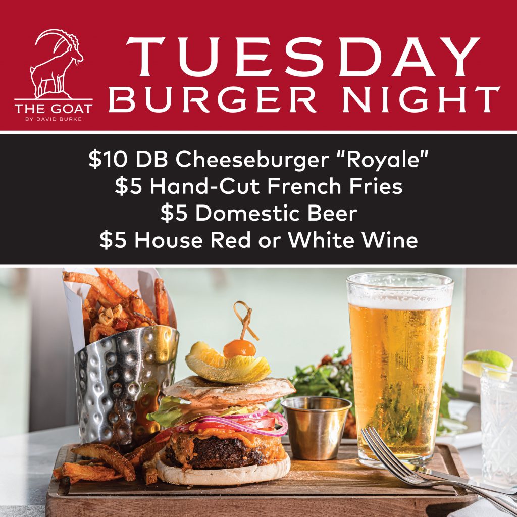 Tuesday Burger Night