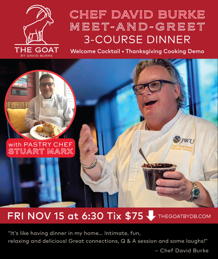 Meet-and-Greet Chef David Burke Cooking Demo