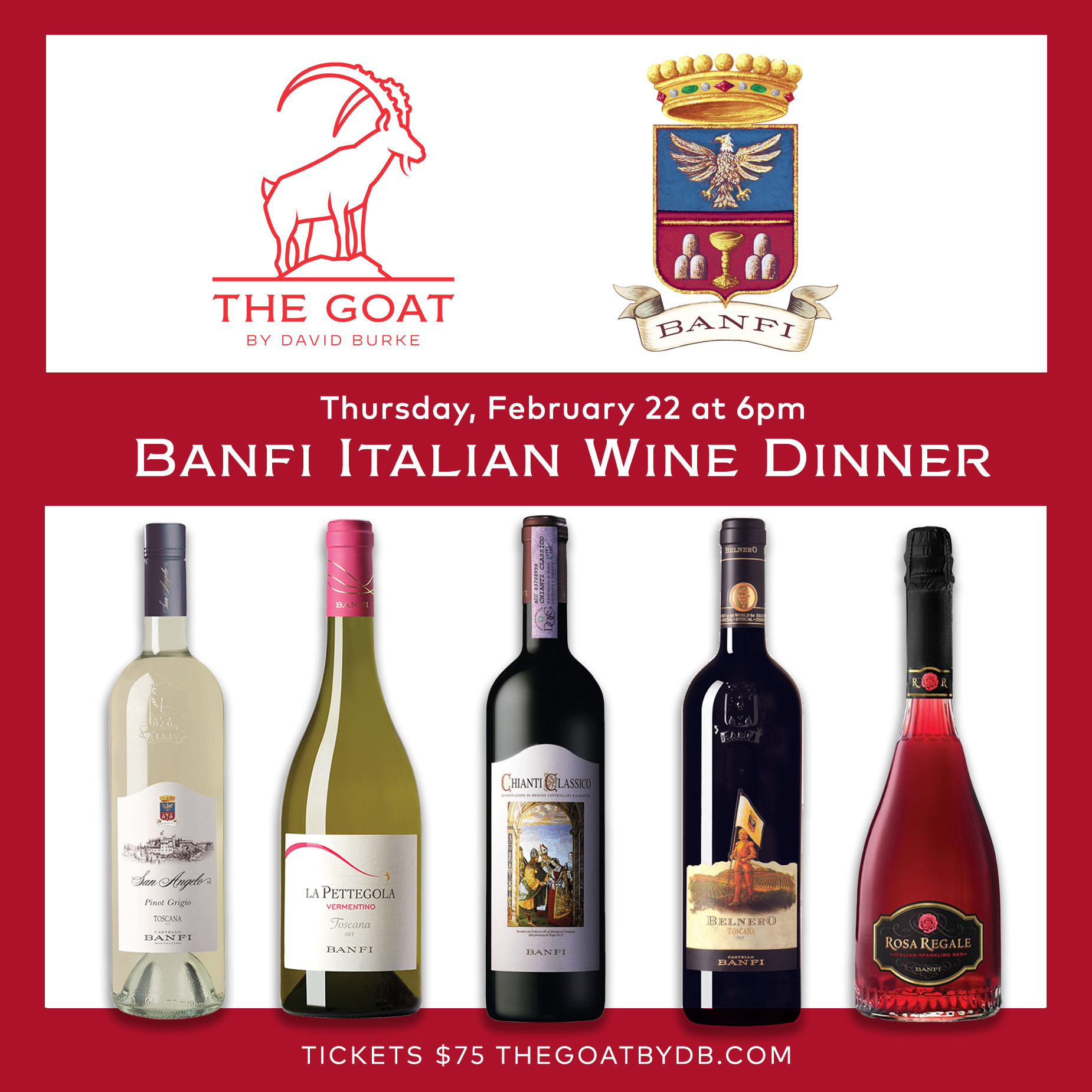 Banfi Italian Wine Dinner