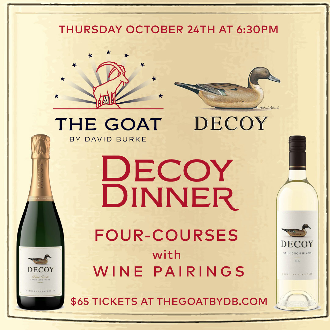 Decoy Wine Dinner