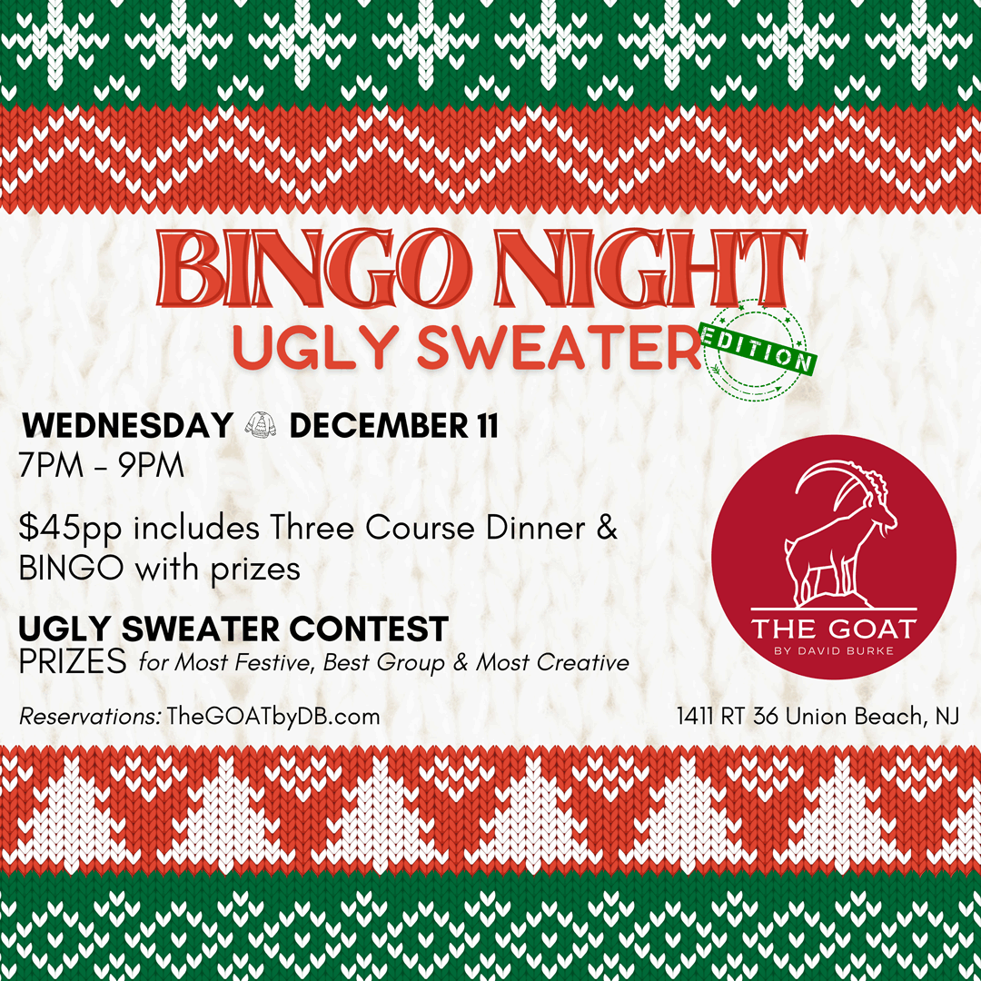 Ugly Sweater Bingo